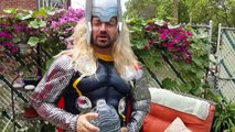 THOR vs CHEWBACCA Toilet Prank IRL - Real Life Superhero Movie - Marvel - DC - Star Wars - Spiderman-r4qiSK