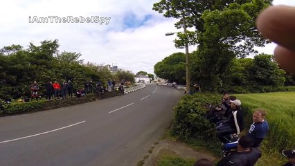Fatal Motorcycle Crash @ Isle Of Man TT Road Race  R.I.P http://BestDramaTv.Net
