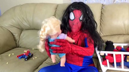 Spiderman vs Spidergirl - SUPER MEGA Pregnant - Iron Man vs Captain America - Funny Superheroes-8
