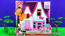 HELLO KITTY Dollhouse Decorated by Minnie Mouse   Shimmer and Shine   PJ Masks New Toys Video-CfF