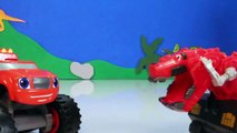 DINOTRUX Toys Ty RUX (Dinosaurs & Trucks) Gets Help from BLAZE AND THE MONSTER MACHINES Toypals.tv-zeDzIt
