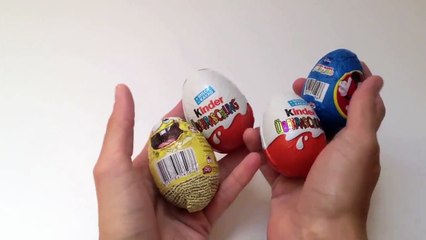 SpongeBob, Mickey Mouse Clubhouse, Star Wars and Kinder Surprise Chocolate Eggs Unboxing-r
