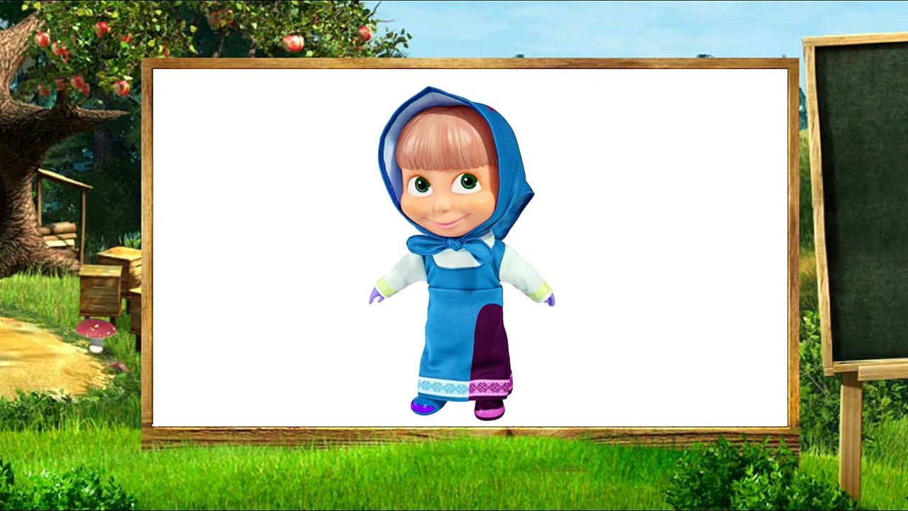 Five Little Masha Jumping on the Bed | 5 Little Monkeys Jumping on the bed Nursery Rhymes