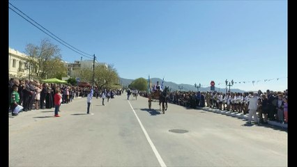 Παρέλαση με άλογα στην Κάρυστο