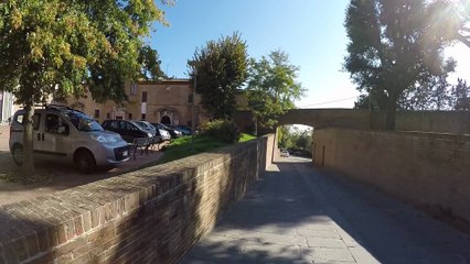 STREET VIEW: Siena in Tuscany in ITALY