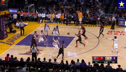Jusuf Nurkić sjajne asistencije vs Lakers (27.3.2017)