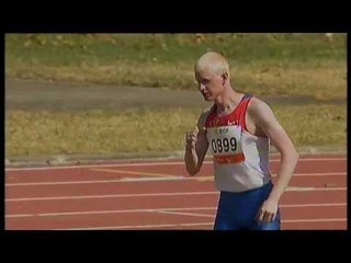 Athletics - Evgeny Kegelev - men's triple jump T12 final - 2013 IPC Athletics World C...