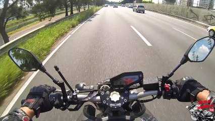 TIRANDO A FERRUGEM DA MT 09 NA MARGINAL PINHEIROS