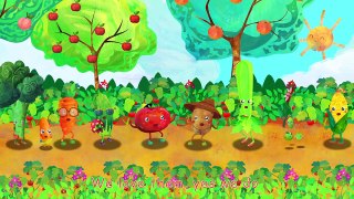 Vegetables Song | + More Nursery Rhymes & Kids Songs - ABCkidTV