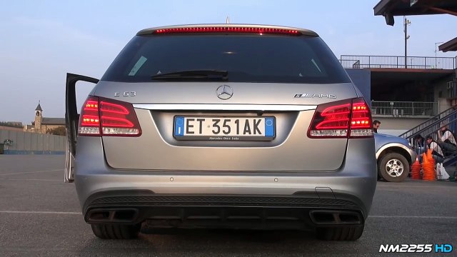Mercedes E63 AMG S V8 Bi-Turbo Exhaust Sound