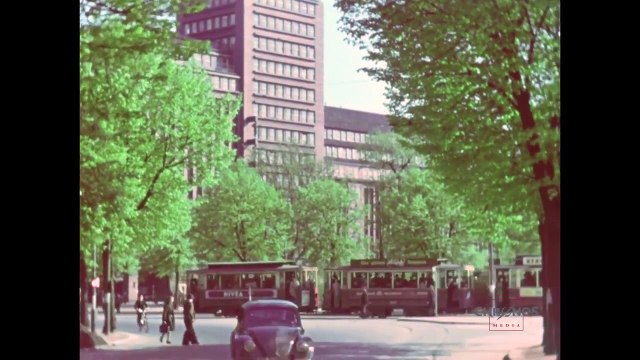 Hamburg 1948 - Rare Footage in color and HD