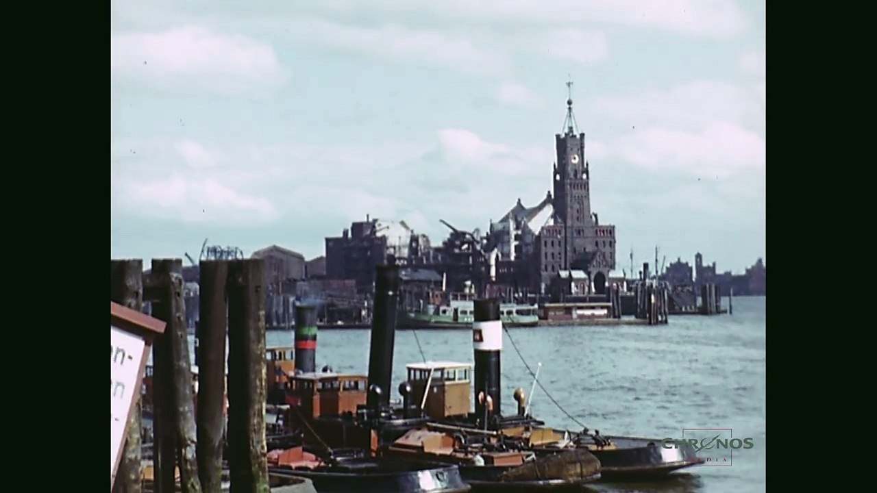 Sensationelle Entdeckung! Hamburg 1945 in HD und Farbe