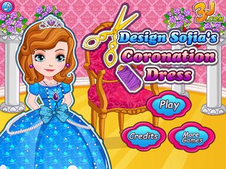 Download Video: Design Sofias Coronation Dress - Amazing Princess Sofia - Best Girl Games