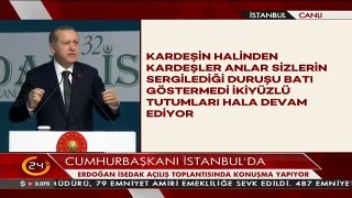 Cumhurbaşkanı Erdoğan: Bu millet tatlı su demokratı değldir
