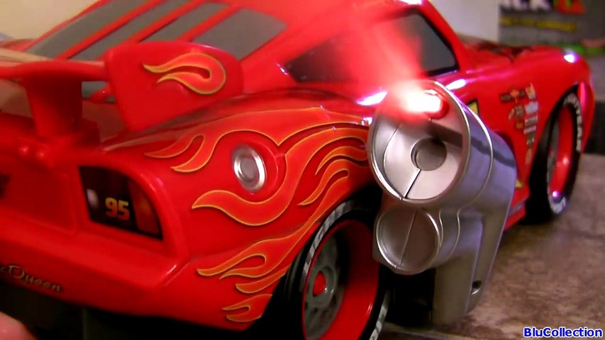 CARS 2 U-Command Lightning McQueen with Smoking Tailpipes Lights n Sounds R_C Water Toy-tE5Xjmq1r