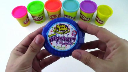 Play Doh Peppa Pig and Giant Bubble Gum Hubba Bubba Modeling Clay for Kids Modelling ToyBoxMagic-5LYqBb