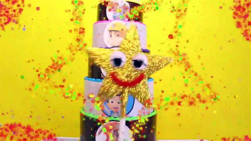 Paw Patrol CANDY CAKE GAME with Surprise Toys, Candy, Blind Bags Kids Games Videos-EBw48mp