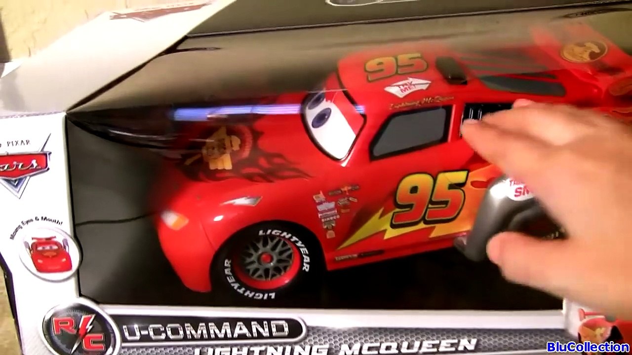 CARS 2 U-Command Lightning McQueen with Smoking Tailpipes Lights n Sounds R_C Water Toy-t