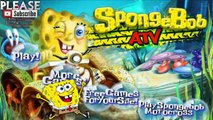 SpongeBob Games, Squarepants play Moto-Cross video movie for Kids to watch and play from o