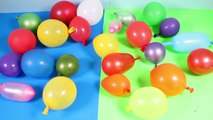 Surprise Balloons with Toys Mickey Mouse Spider-Man Peppa Pig Angry Birds Disney Princess Eggs-JSOYr