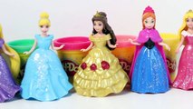 Frozen Disney Princess Carnival Party Play Doh Costumes DIY Carnaval Princesas Disney Toy