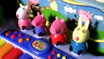 Peppa Pig Keyboard Piano with Microphone Peppa's Friends Juguete teclado con Micrófono de Pig George-cArETP