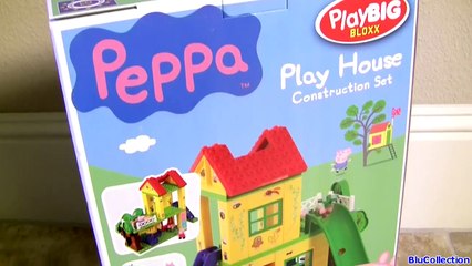 Peppa Pig Playhouse Blocks Playground Park with See-Saw & Slide - Juego Casa de Peppa Parco Giochi-1lpp