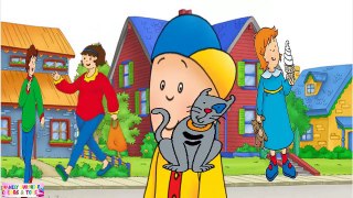 Caillou Finger Family Song and Nursery Rhymes For Children
