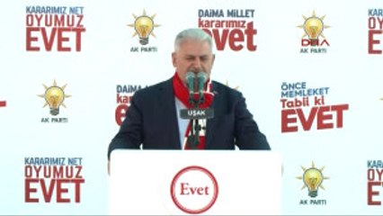 Download Video: Uşak Başbakan Yıldırım Kim Olursa Olsun Ama Mutlaka Tek Başına, Güçlü Iktidar Olsun