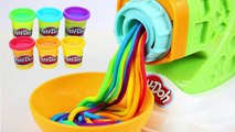 DIY Play Doh Rainbow Spaghetti Maker Modelling Clay Play Doh Mighty Toys-rTaDLv