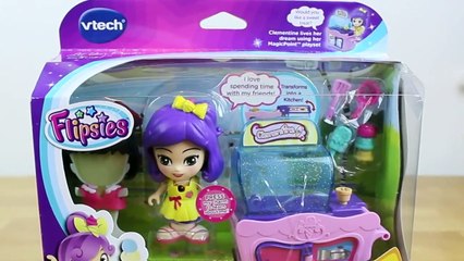 BRAND NEW FLIPSIES Clementine's Kitchen and Ice Cream Cart from VTECH-CMWj