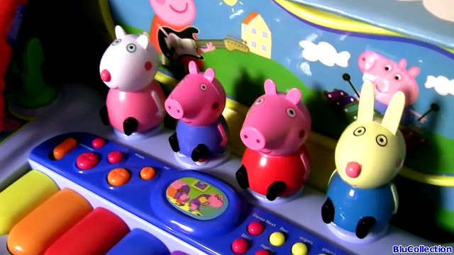 Peppa Pig Keyboard Piano with Microphone Peppa's Friends Juguete teclado con Micrófono de Pig George-cArETPE