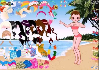 Beach Fashion Dresses barbie video game dress up movie game to play Cartoon Full Episodes