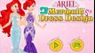 Дизайн дисней платье для Игры девушки Русалка Принцесса вверх ariel