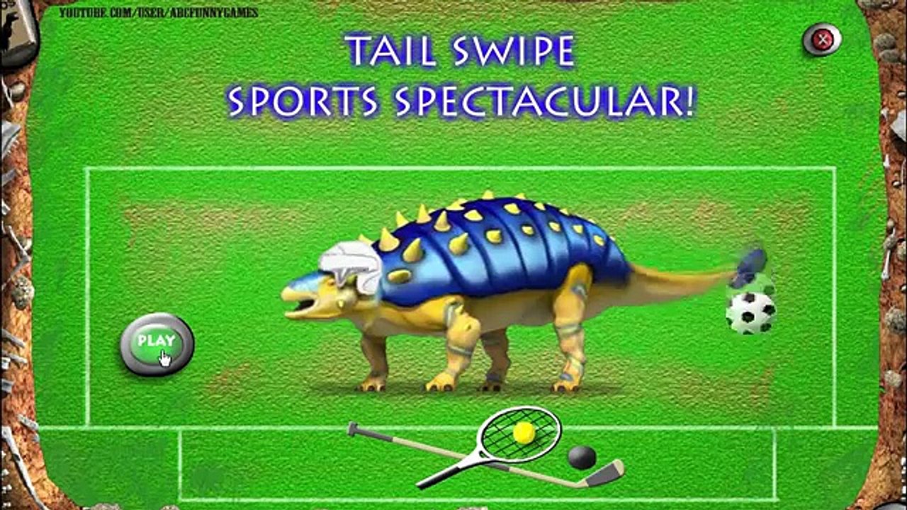 Dino Dan Game Video - Tail Swipe Sports Spectacular Episode - NickJr Nickelodeon Games