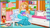 Pregnant Elsa, Pregnant Cinderella & Pregnant Ariel Gives Birth - Baby Games Compilation T