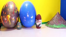 Giant DINOSAUR EGGS Surprise Toy Dinosaurs Jurassic World Toys, Volcano Egg, Dino Dig Videos-2HA_ZK