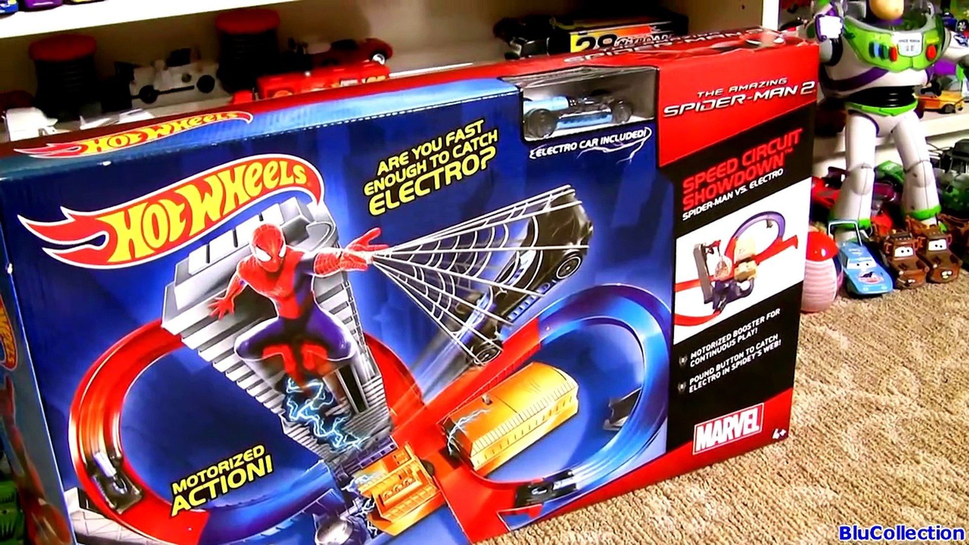 Hot Wheels Marvel The Amazing Spider-Man 2 Speed Circuit Showdown