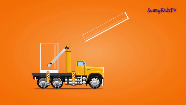 Trucks and cars cartoon for children Learn colors Police cars Compilation video for kids-p2