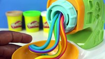 DIY Play Doh Rainbow Spaghetti Maker Modelling Clay Play Doh Mighty Toys-rTa