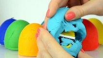 Kinder Surprise eggs Play doh Frozen Toys English Mickey mouse Playdough Shopkins Egg-4