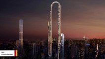 Architecture Firm Imagines World's Longest Building As A New York City U-Shaped Skyscraper