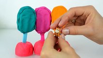 Play Doh Ice Cream Surprise Eggs lalaloopsy minnie mouse surprise toys,