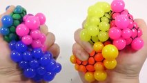 DIY How To Make Colors Glue Slime Orbeez Bubble Water Balloons Real Syringe Learn Colors