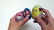 SpongeBob Surprise Egg, Mickey Mouse Surprise Egg and Hello Kitty Surprise Eggs Unboxing-njIwc5