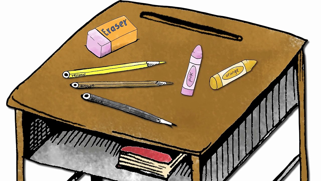 Learn School Vocabulary - Phrases 1 - School Vocabulary - ELF Kids Videos-SIlQi