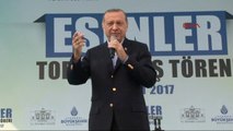 Cumhurbaşkanı Erdoğan Esenler'de Konuştu Ekmeden Biçme Dönemi 16 Nisan'dan Sonra Bitiyor