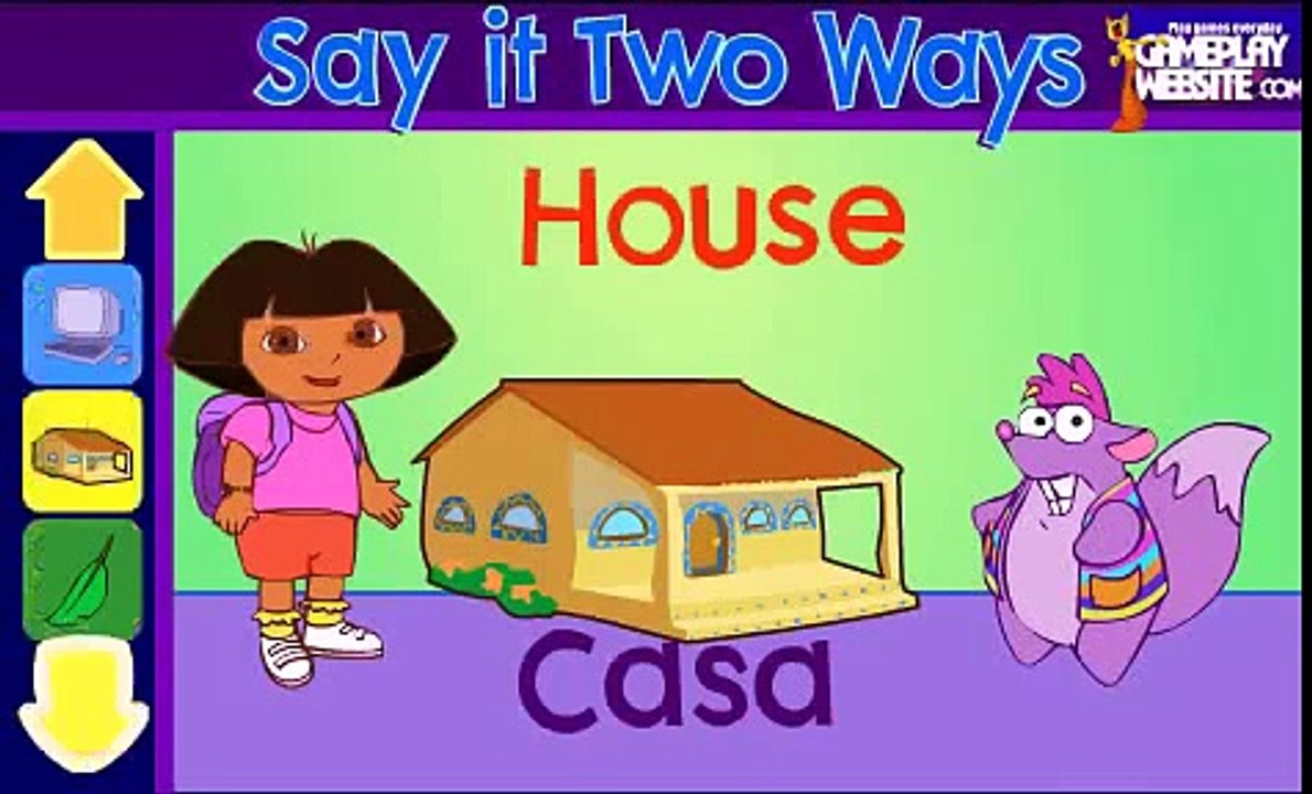 El libro de deletrear de Dora la Exploradora - Deletrea palabras en inglés con Dora - Baby