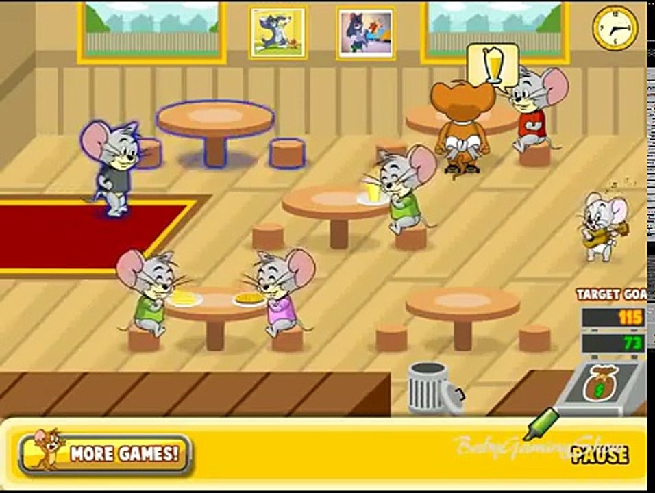 Jerrys Dinner - Tom and Jerry Game, Part 01