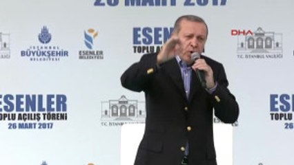 Cumhurbaşkanı Erdoğan Esenler'de Konuştu Ekmeden Biçme Dönemi 16 Nisan'dan Sonra Bitiyor -2